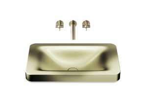 basin-mixer-over-countertop-washbasin-Shagreen-Matt-Gold-Baia