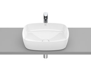 روشویی روکار رنگ سفید مدل Inspira Soft