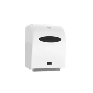 جا‌دستمال کاغذی دیواری سنسوردار رنگ سفید مدل Public-2